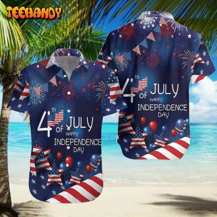 4th July US Independence Day Hawaiian Shirt