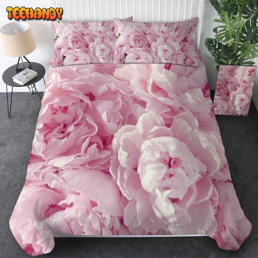 A Bunch Of Pink Roses Duvet Cover Bedding Sets