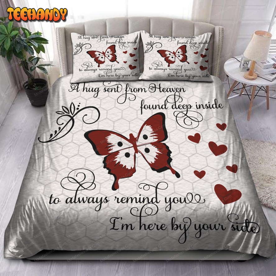 A Hug Sent From Heaven Butterfly Bedding Sets