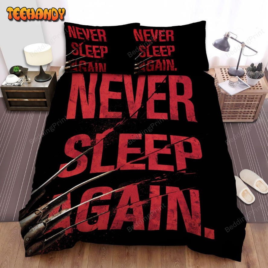 A Nightmare On Elm Street Movie Art Bedding Set