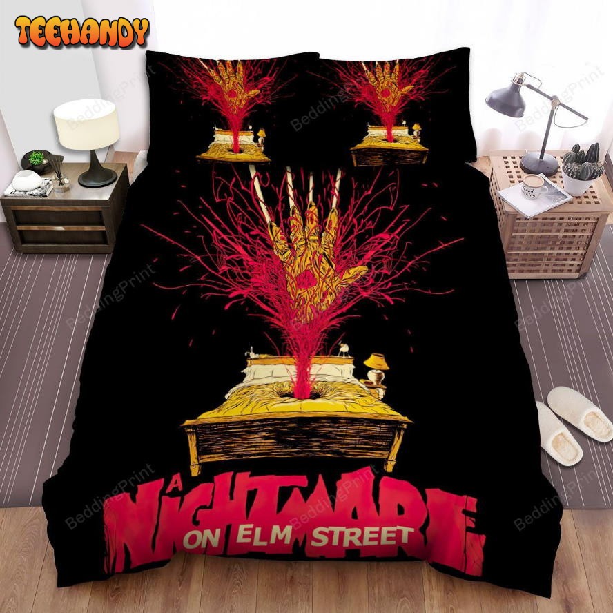 A Nightmare On Elm Street Movie Art Duvet Cover Bedding Sets