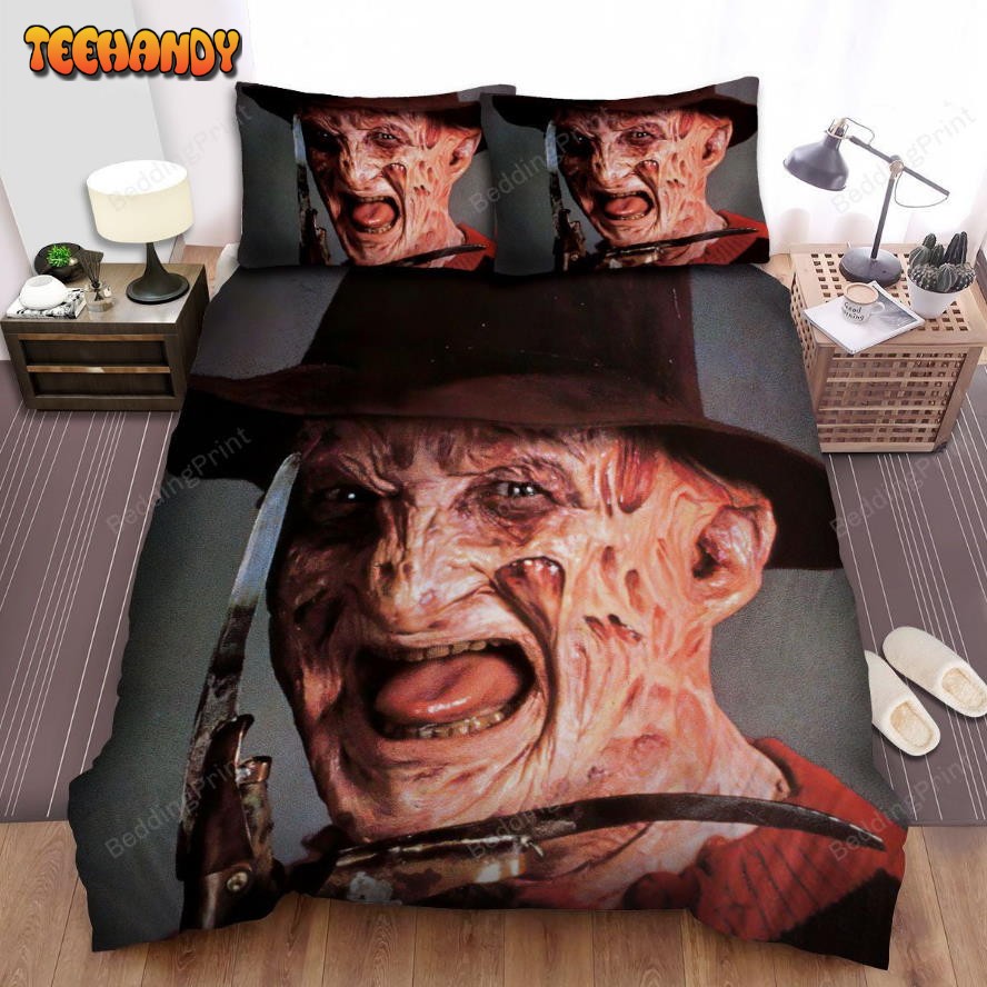 A Nightmare On Elm Street Movie Monster Photo Bedding Set