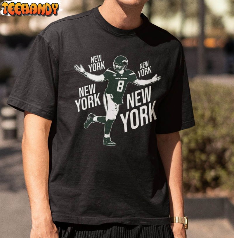 Aaron Rodgers Jets Trendy Shirt, King Of New York Unisex T-shirt