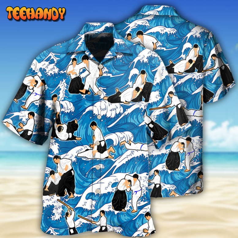 Aikido Make Me Strong Hawaiian Shirt