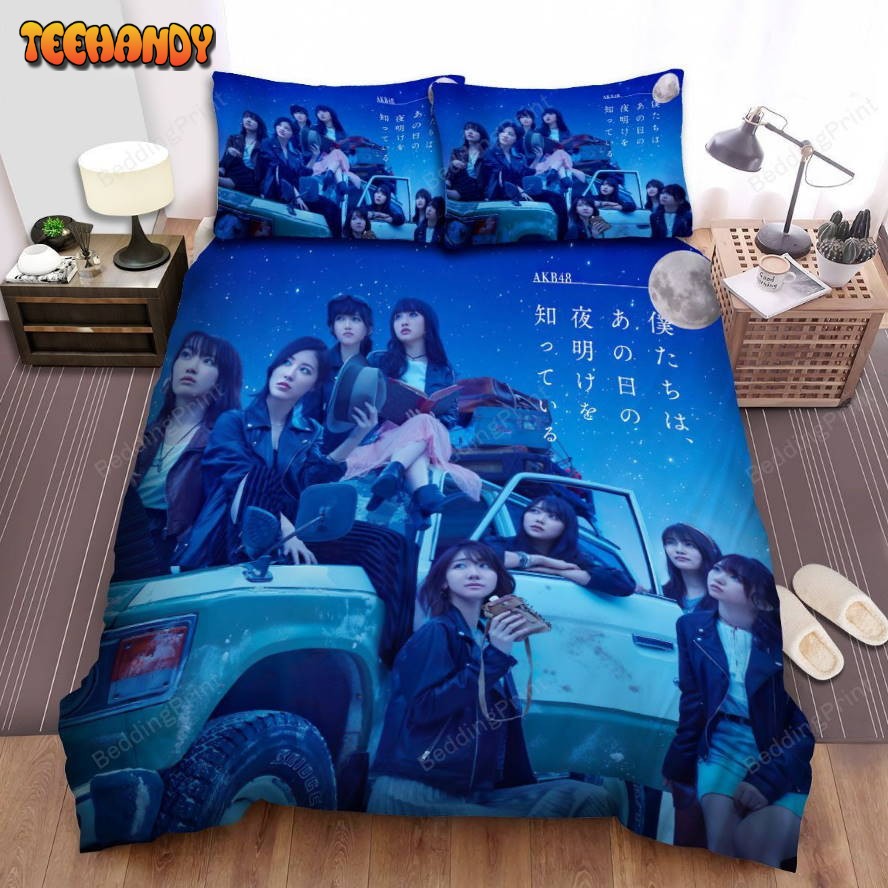 Akb48 Car Duvet Cover Bedding Set