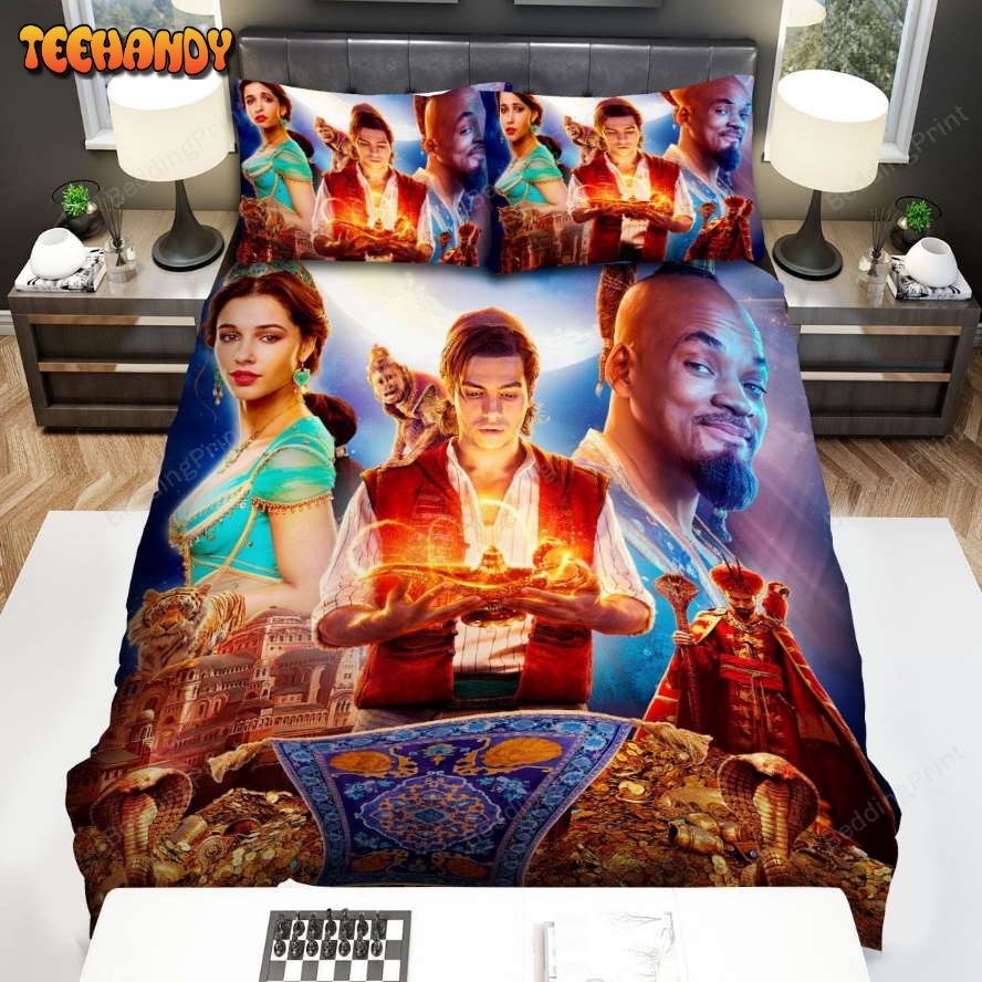 Aladdin Movie Bed Sheets Duvet Cover Bedding Sets