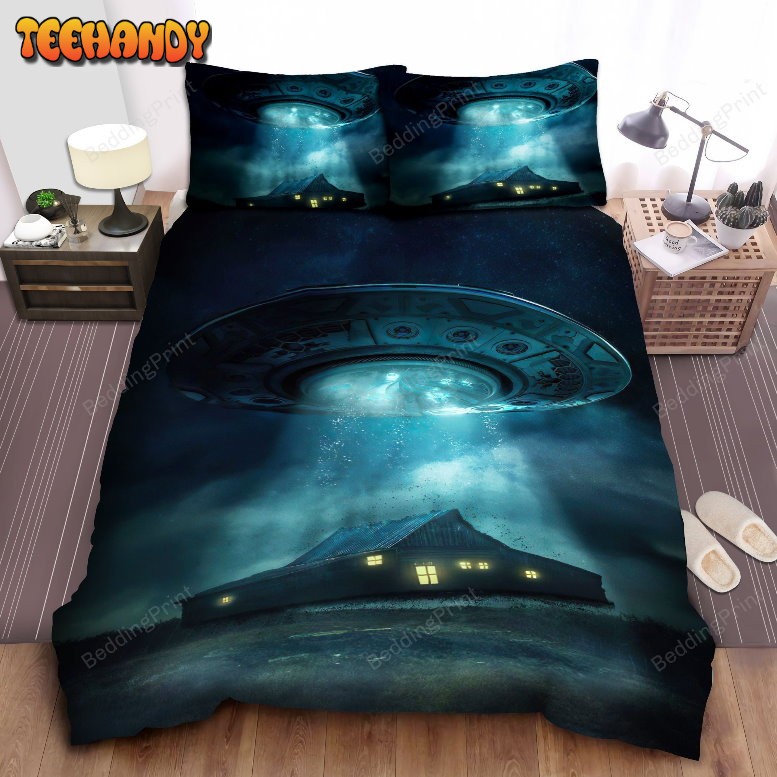 Alien Invasion Duvet Cover Bedding Set