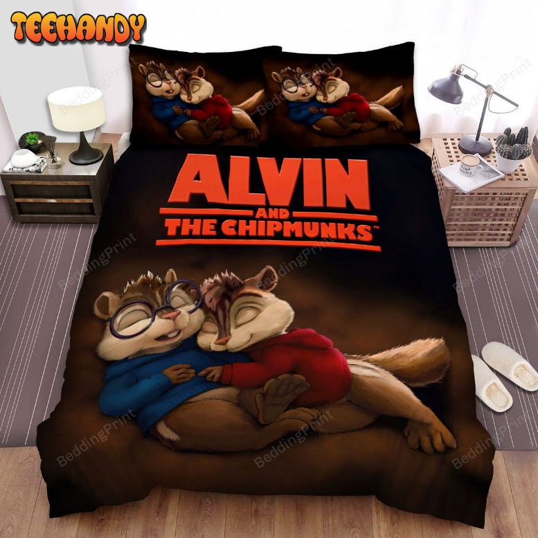 Alvin And The Chipmunks Brothers Chimmunks Duvet Cover Bedding Set