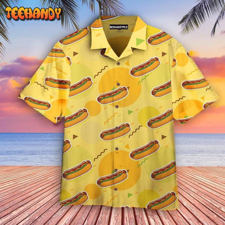 Amazing Hot Dog Barbecue Funny Hawaiian Shirt