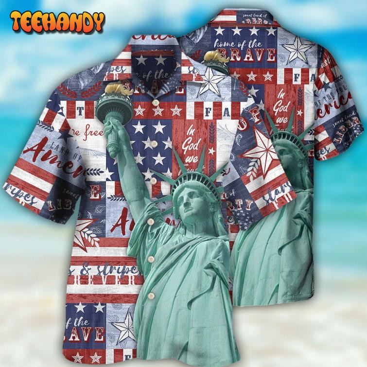 America Live Free Hawaiian Shirt