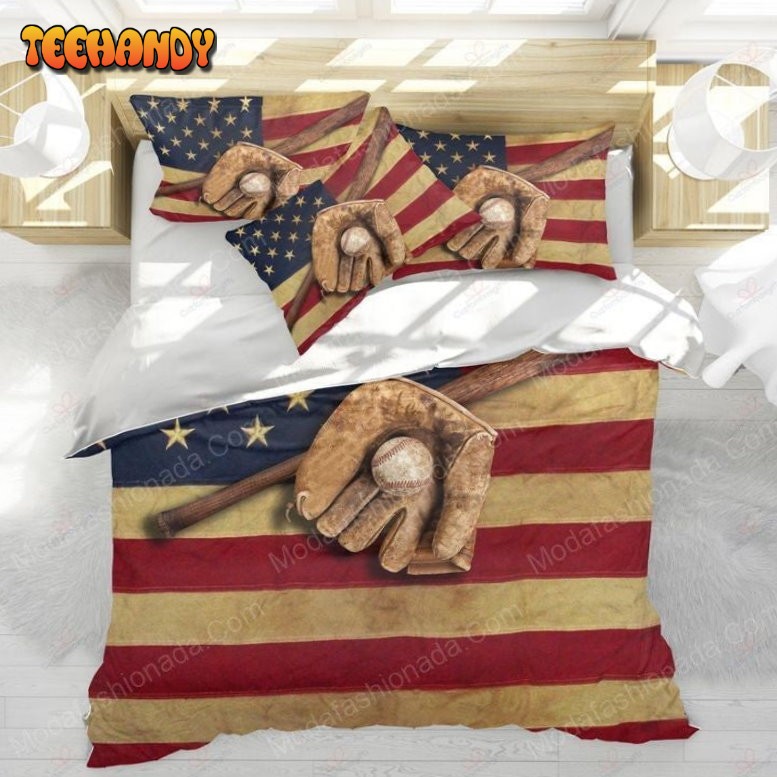 American Baseball Sport 16 Bedding Set