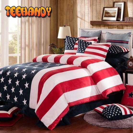 American Flag Duvet Cover Bedding Sets