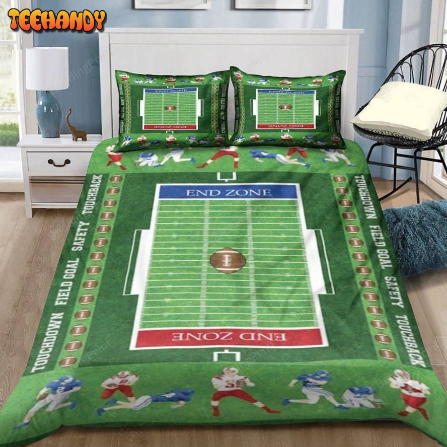 American Football Field Bedding Set For Football Lovers