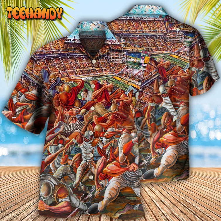 American Football Strong Power Hawaiian Shirt