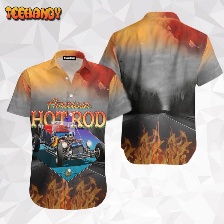 American Hot Rod Hawaiian Shirt