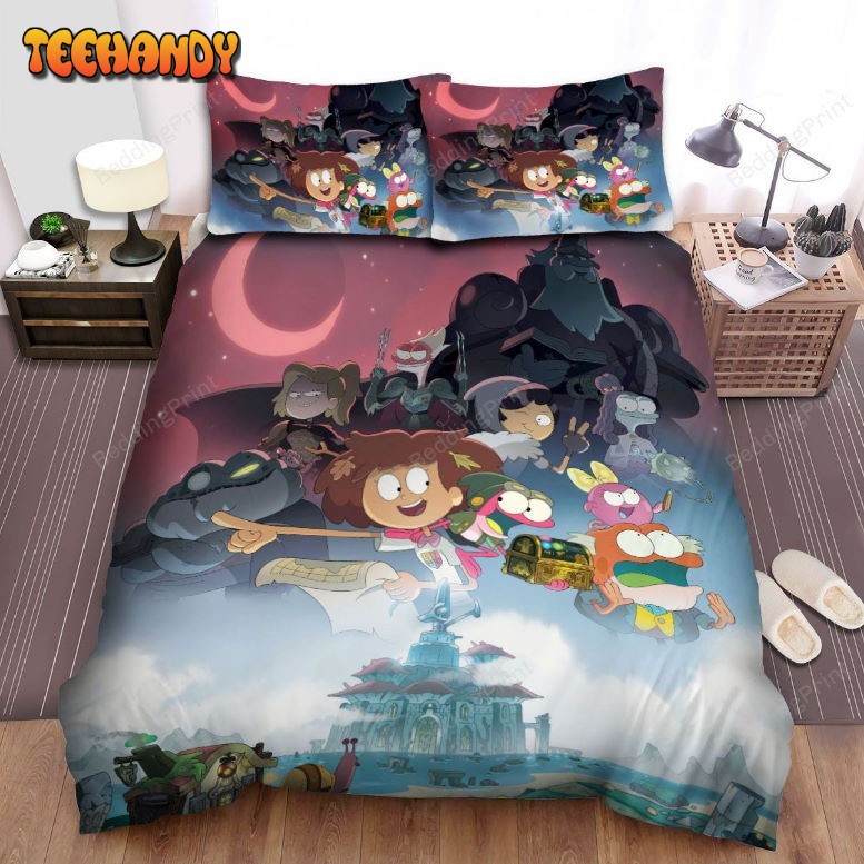 Amphibia Season 2 Official Poster Bedding Set