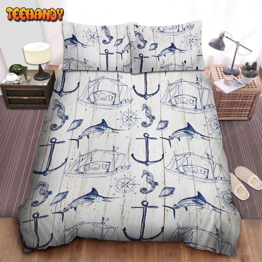 Anchor Ocean Duvet Cover Bedding Sets