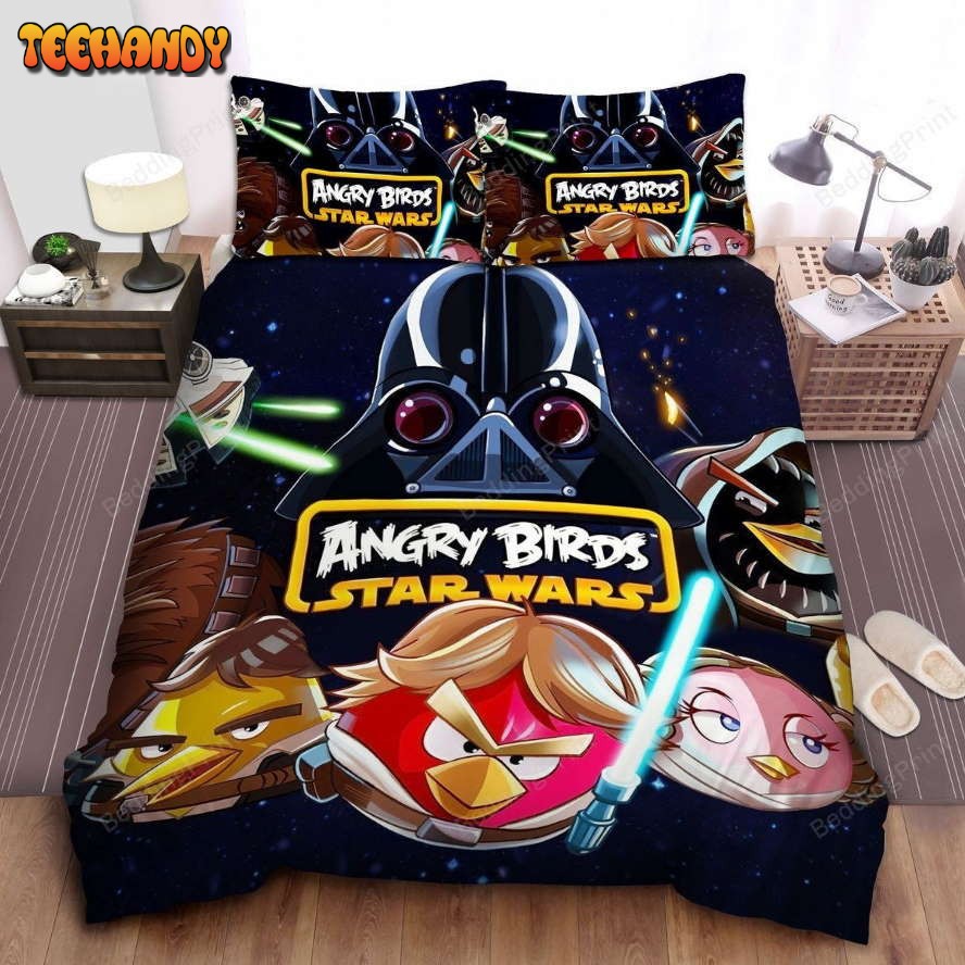 Angry Birds, Star Wars Bed Sheets Duvet Cover Bedding Sets