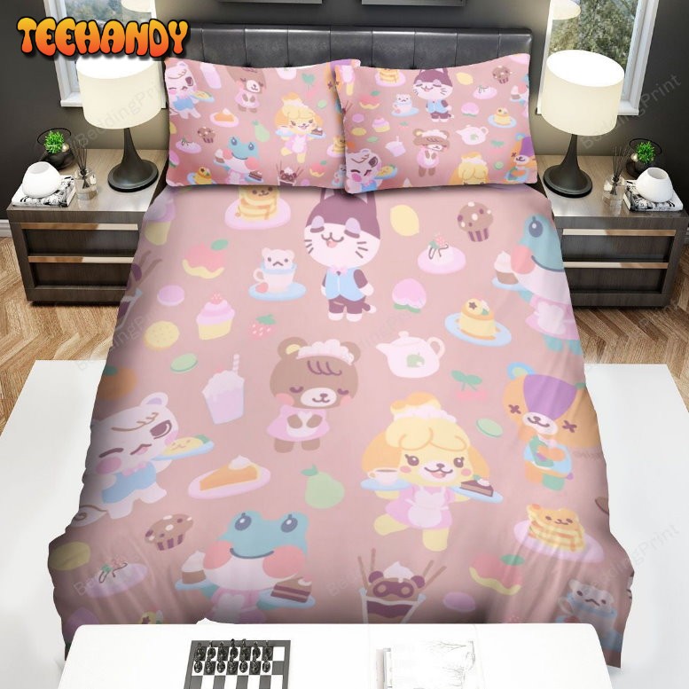 Animal Crossing Dessert Pattern Bedding Sets