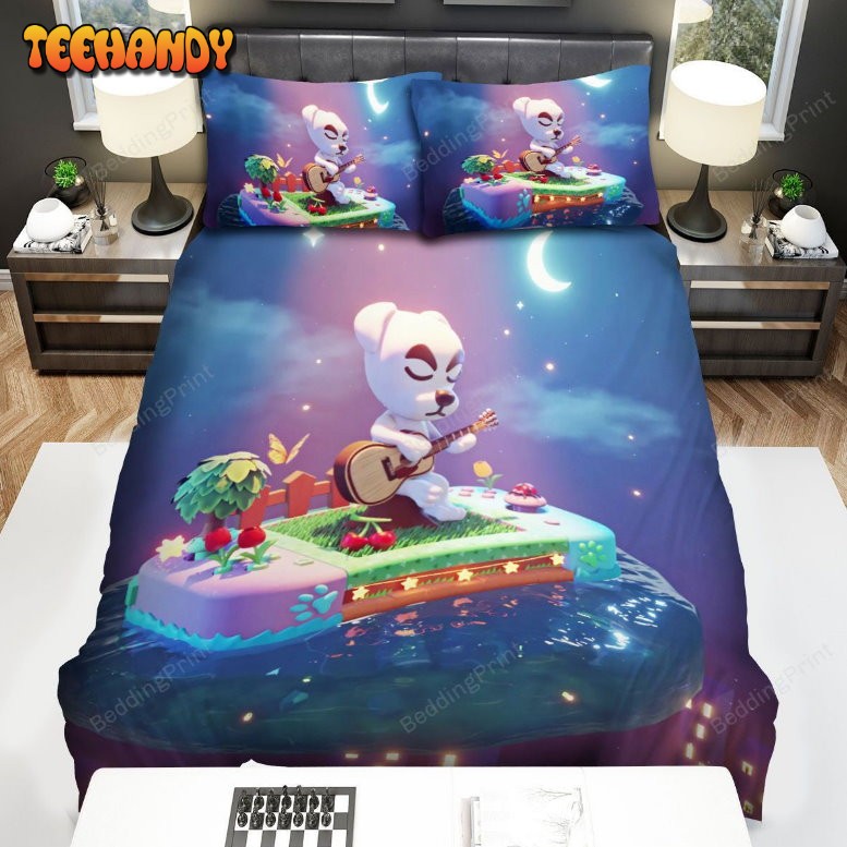 Animal Crossing K.K. Slider Playing Guitar On The Switch Bedding Sets