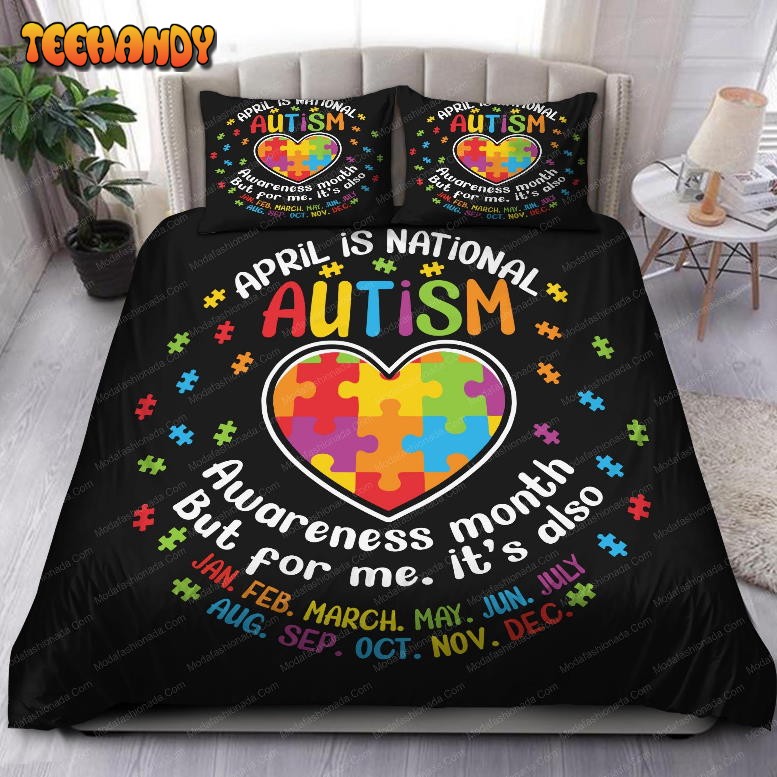 April Is National Autism Awareness Month Bedding Sets