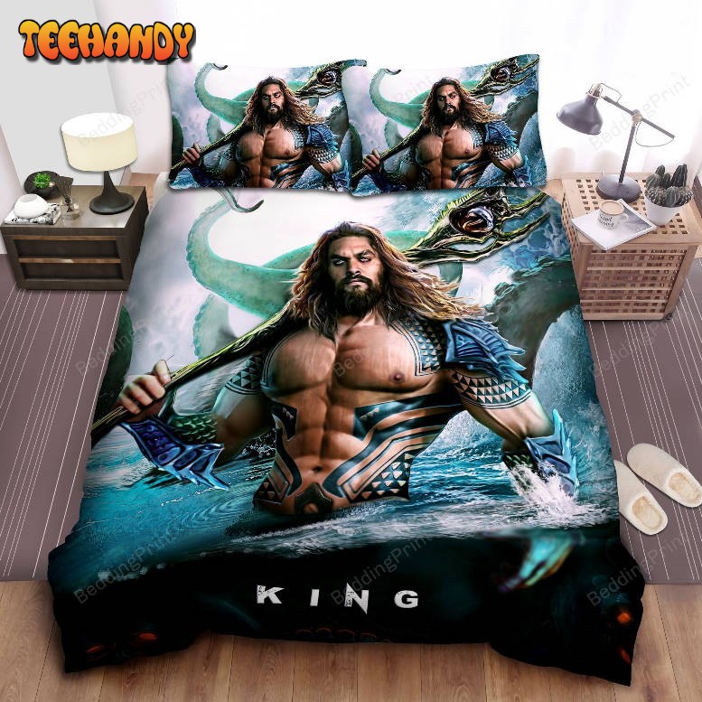 Aquaman And Topo Digital Art Bedding Sets