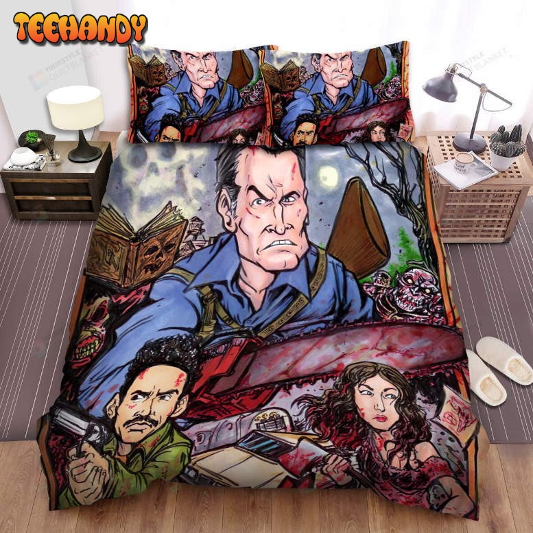 Ash Vs Evil Dead Movie Illustration 6 Bedding Sets