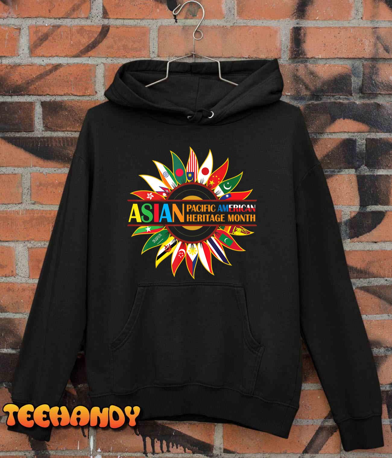 Asian American and Pacific Islander Heritage Month Sunflower T-Shirt