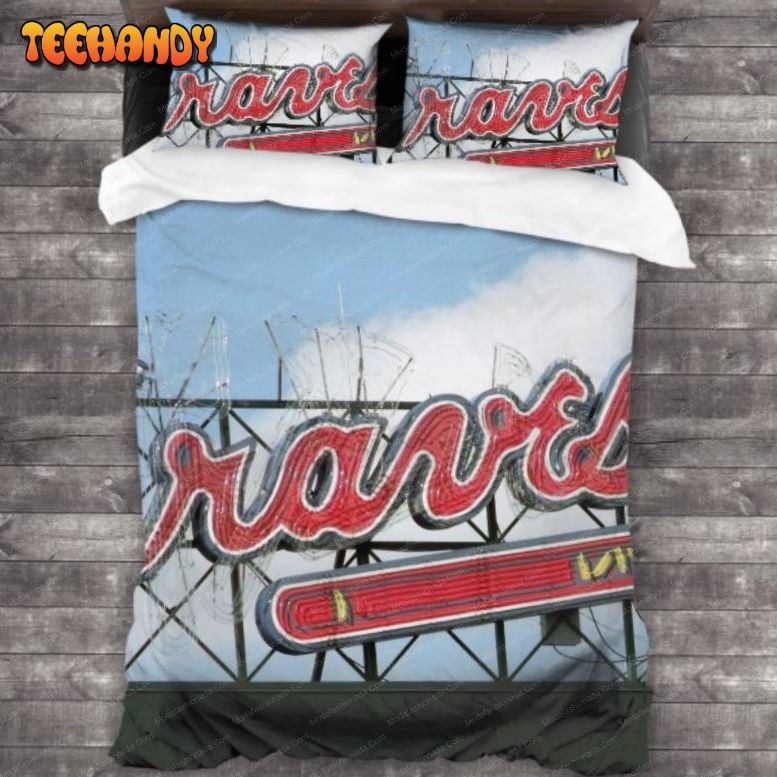 Atlanta Braves Baseball Sport 6 Bedding Set