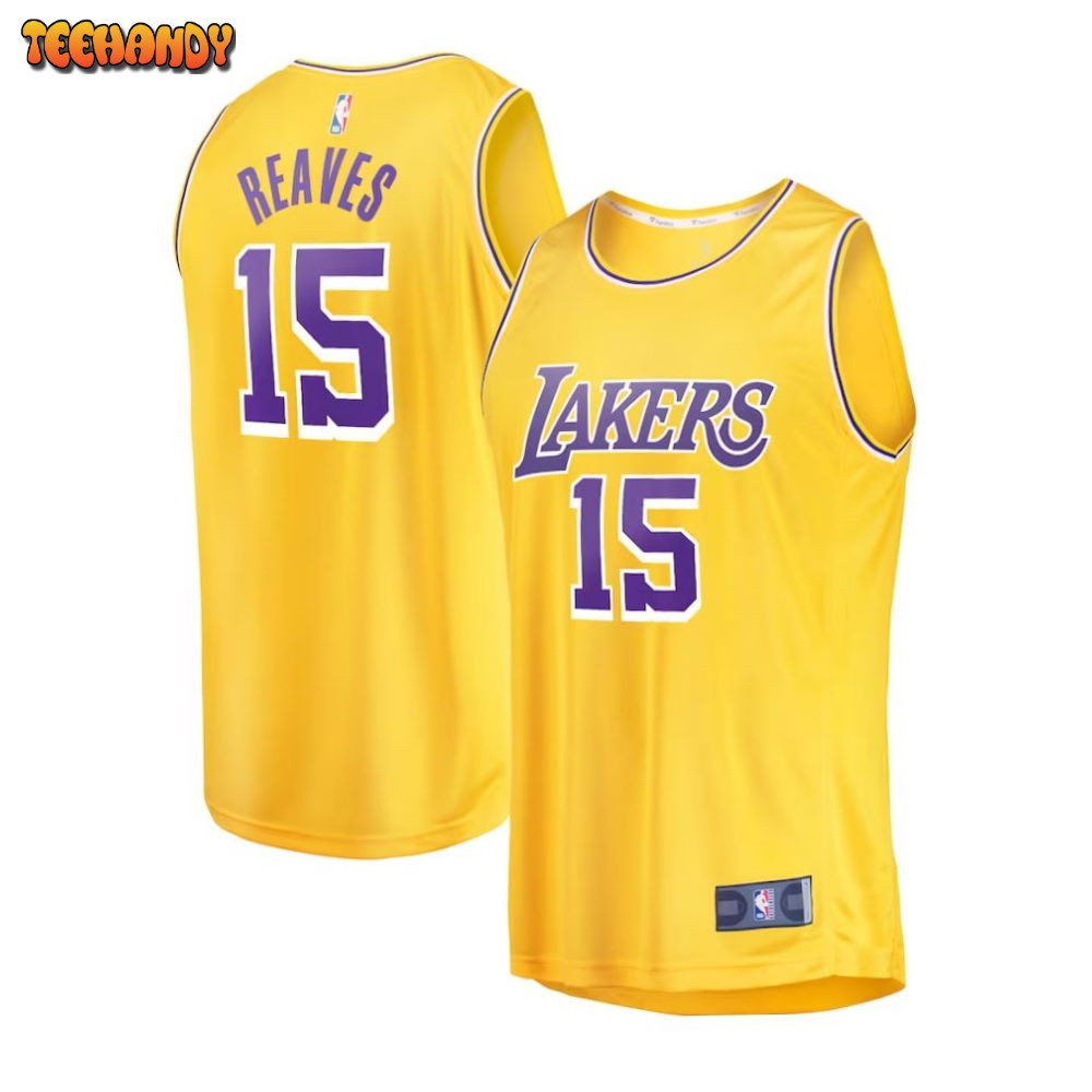 Austin Reaves Los Angeles Lakers Youth Fast Break Player Jersey