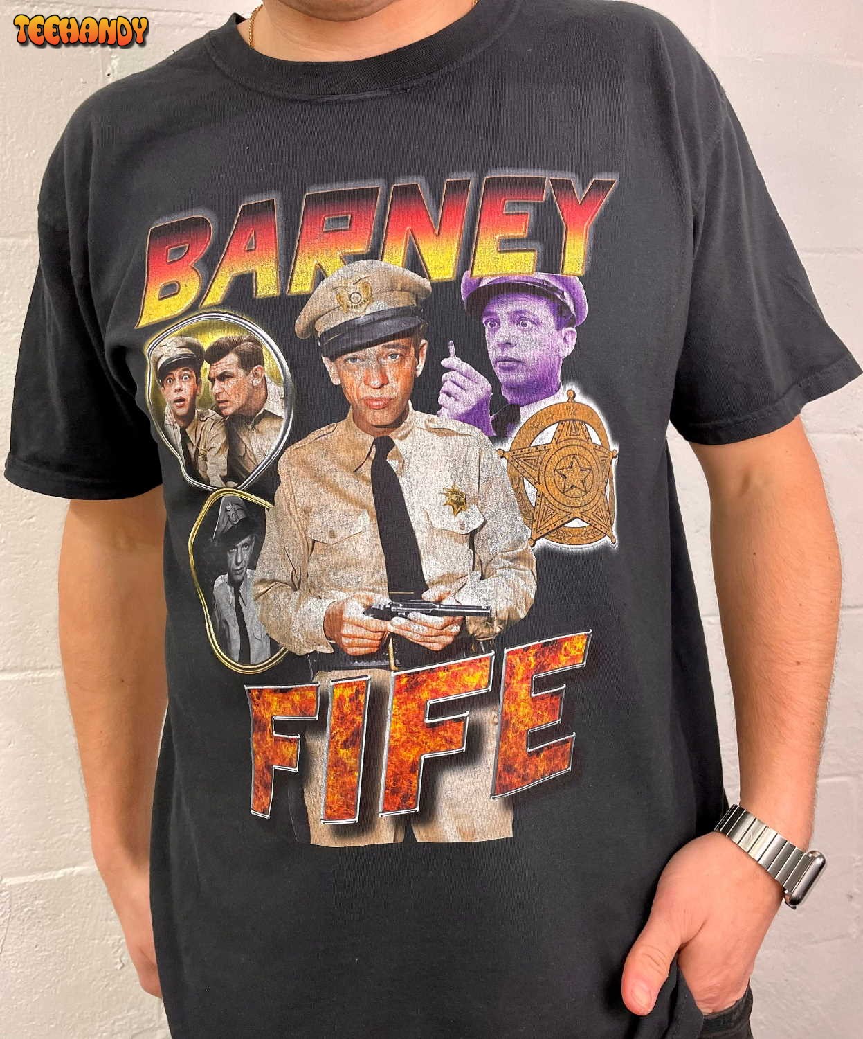 Barney Fife Vintage T-Shirt, Gifts for Fans of The Andy Griffith Show T Shirt