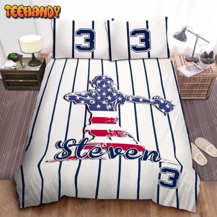 Baseball Catcher American Player Sport 23 Bedding Set