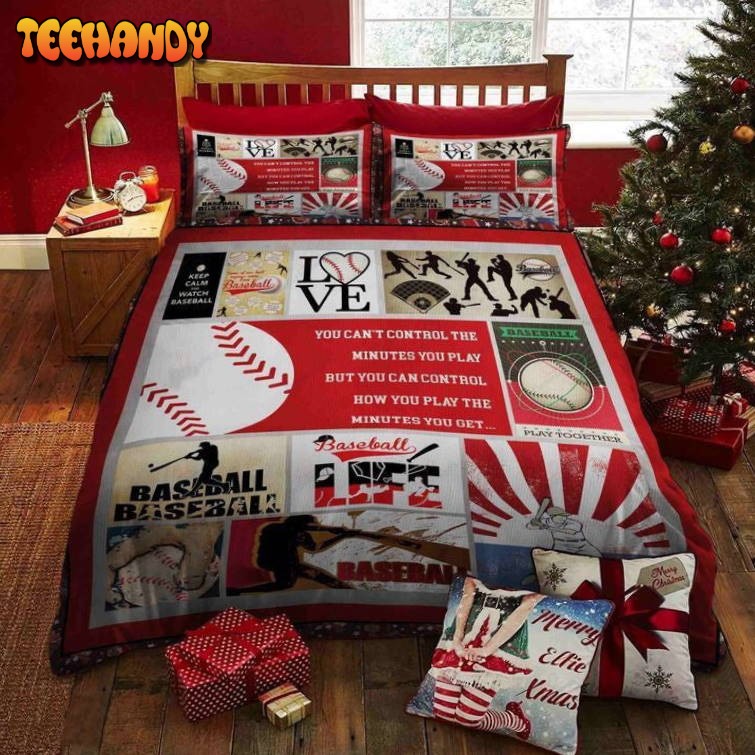 Baseball Its Hard To Beat A Person Bedding Set