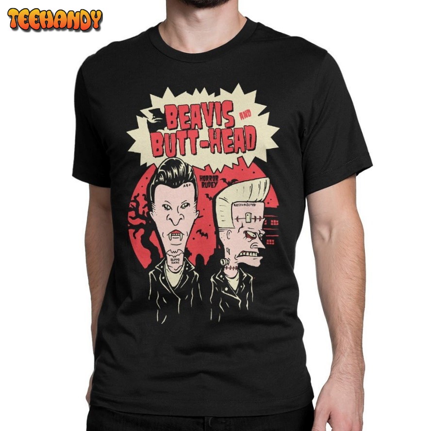 Beavis and Butt-Head Horror T-Shirt