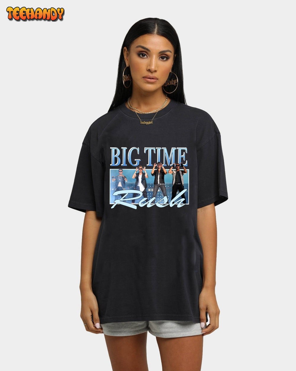 Big Time Rush Retro Band logo Aesthetic T-Shirt