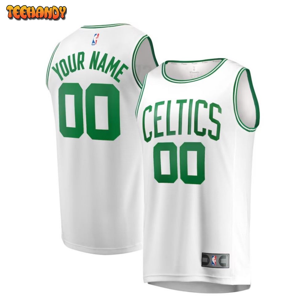 Boston Celtics Fast Break Replica Custom Jersey