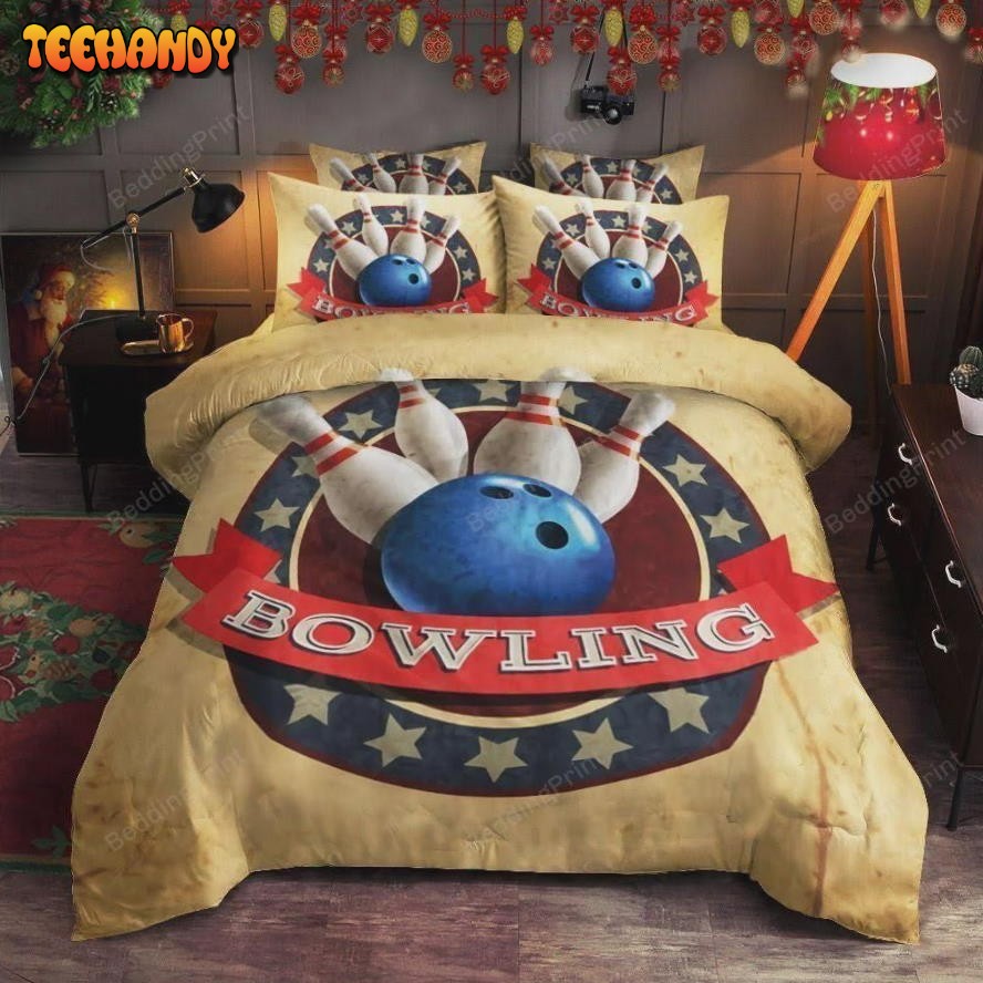 Bowling Bed Sheets Duvet Cover Bedding Set