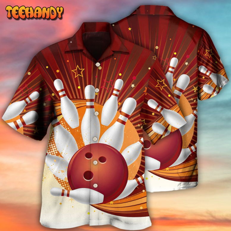 Bowling Strike Amazing Game Retro Style Hawaiian Shirt