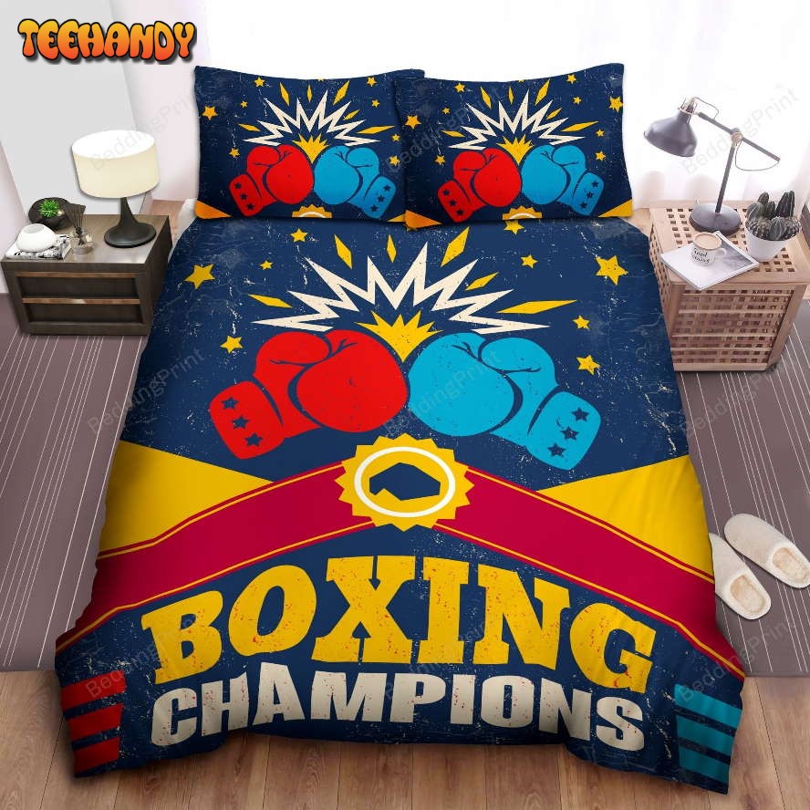 Boxing Champions Duvet Cover Bedding Sets