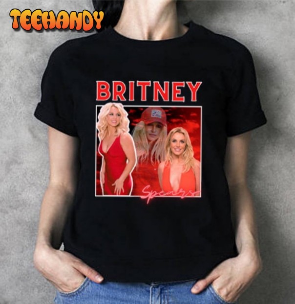 Britney Spears Shirt Celebrity Singer Music Vintage Retro Style T-Shirt