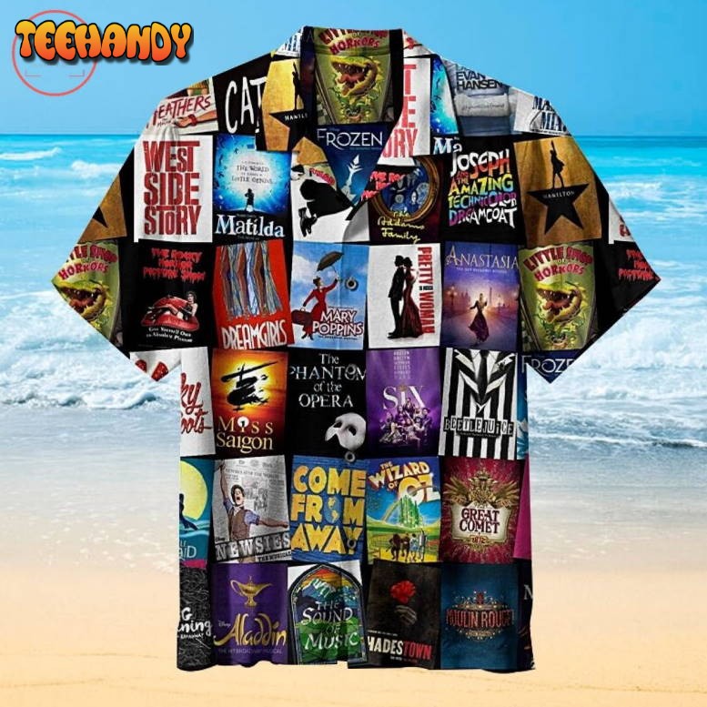 Broadway Musical Theater Hawaiian Shirt