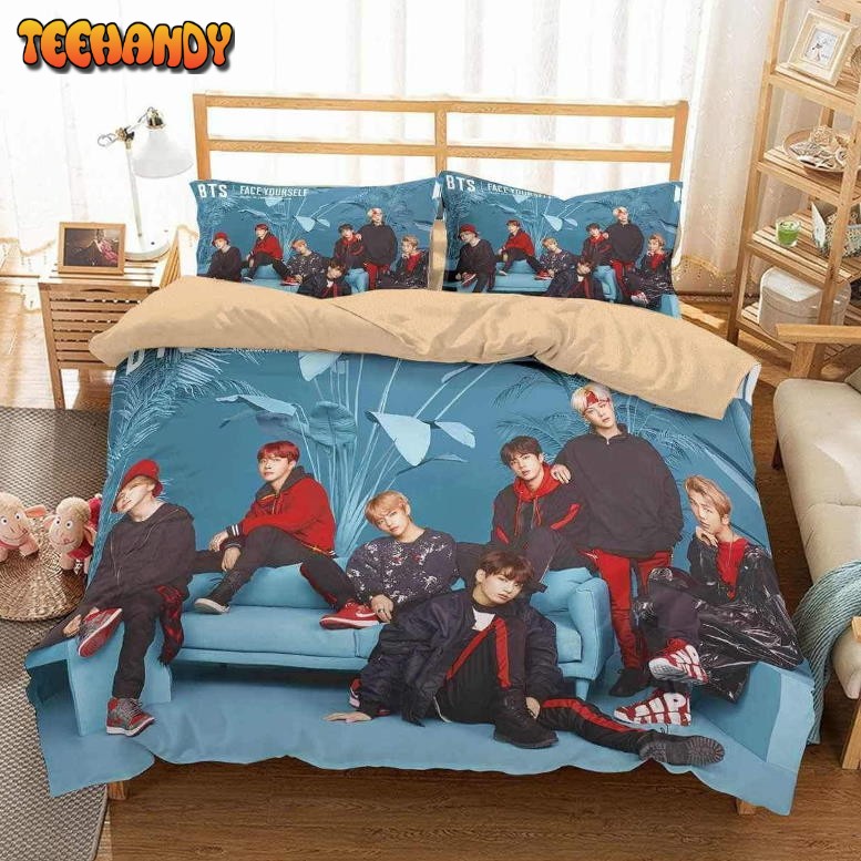 Bts Duvet Cover Bedding Set