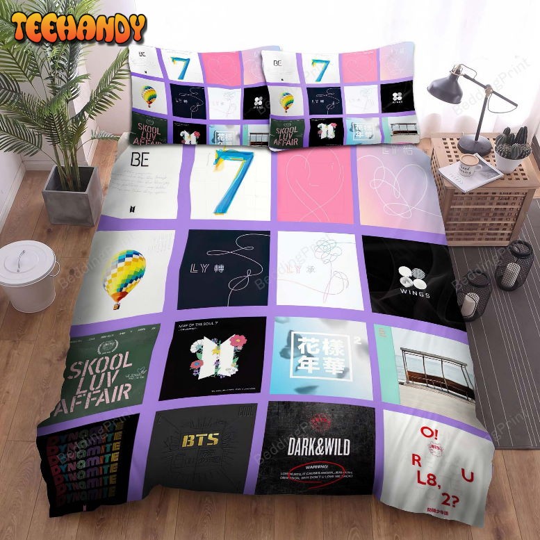 Bts Dynamite Duvet Cover Bedding Sets