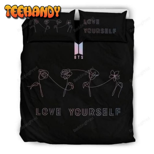 Bts Love Yourself Duvet Covers Bedding Set