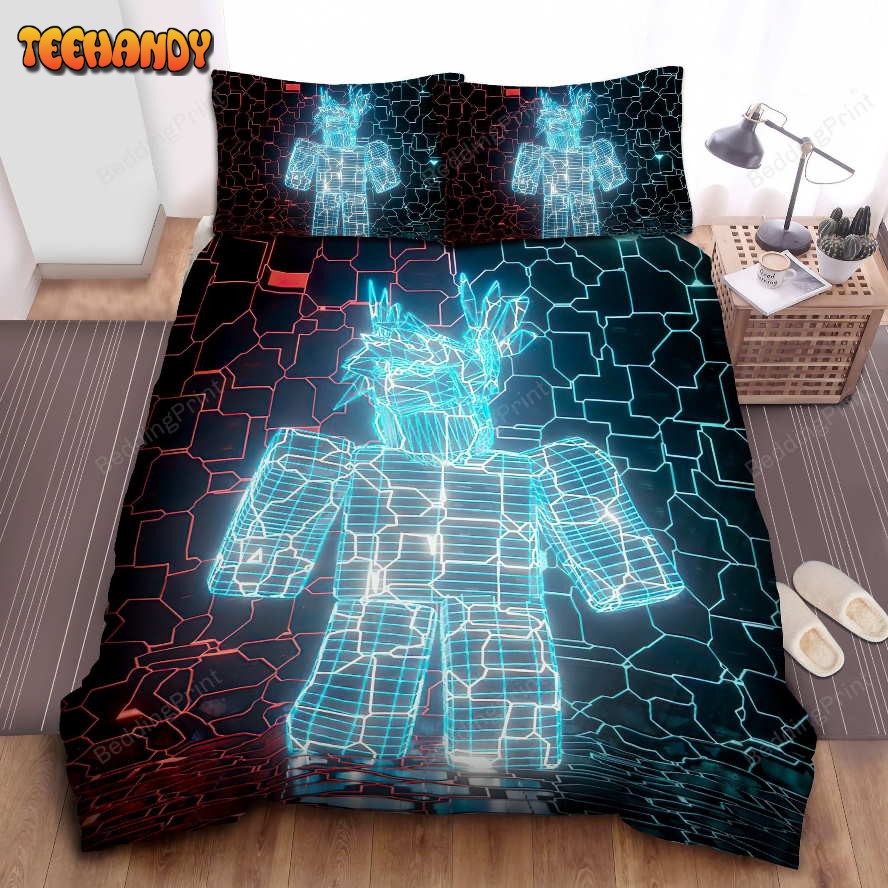 Building Characters Spread Duvet Cover Bedding Set