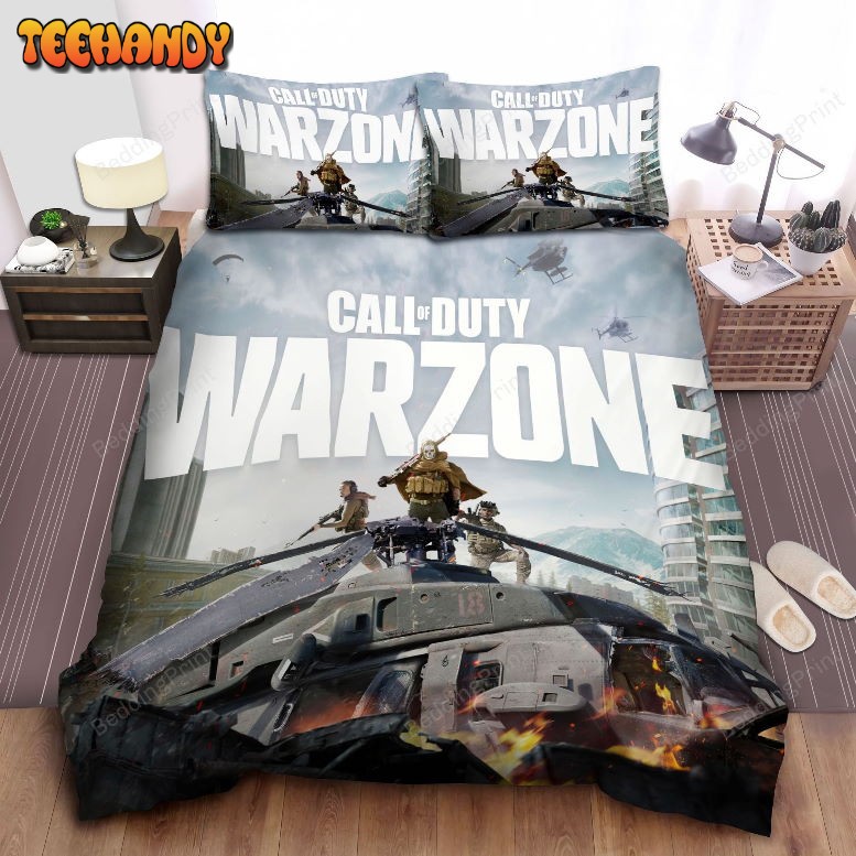 Call Of Duty, War Zone Helicopter Bedding Sets