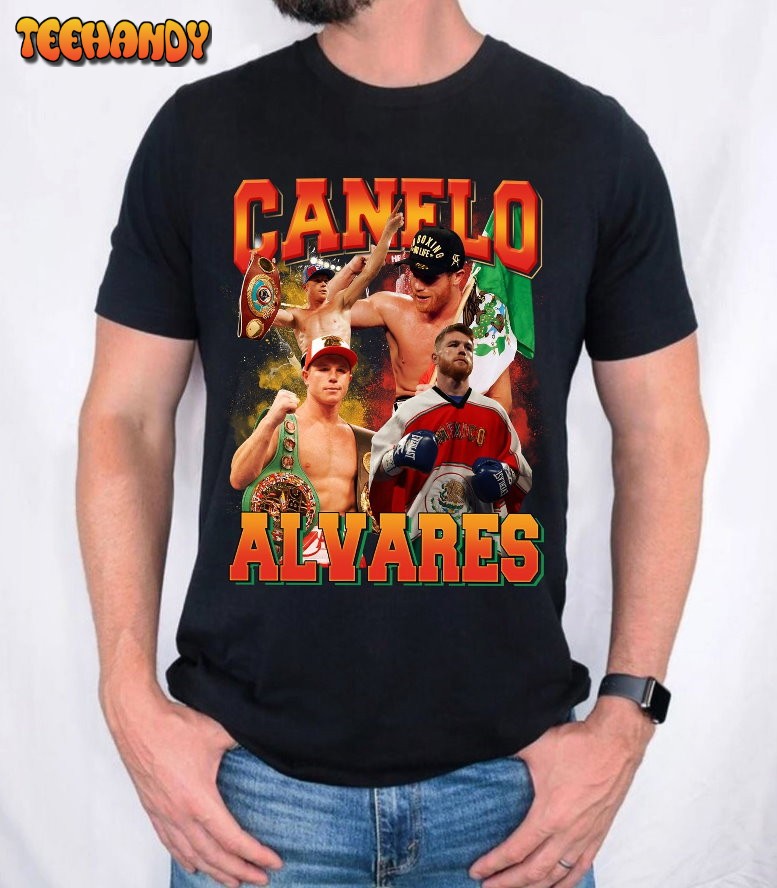 Canelo Alvarez Boxing Tshirt, Gift For Women and Man Unisex T-Shirt