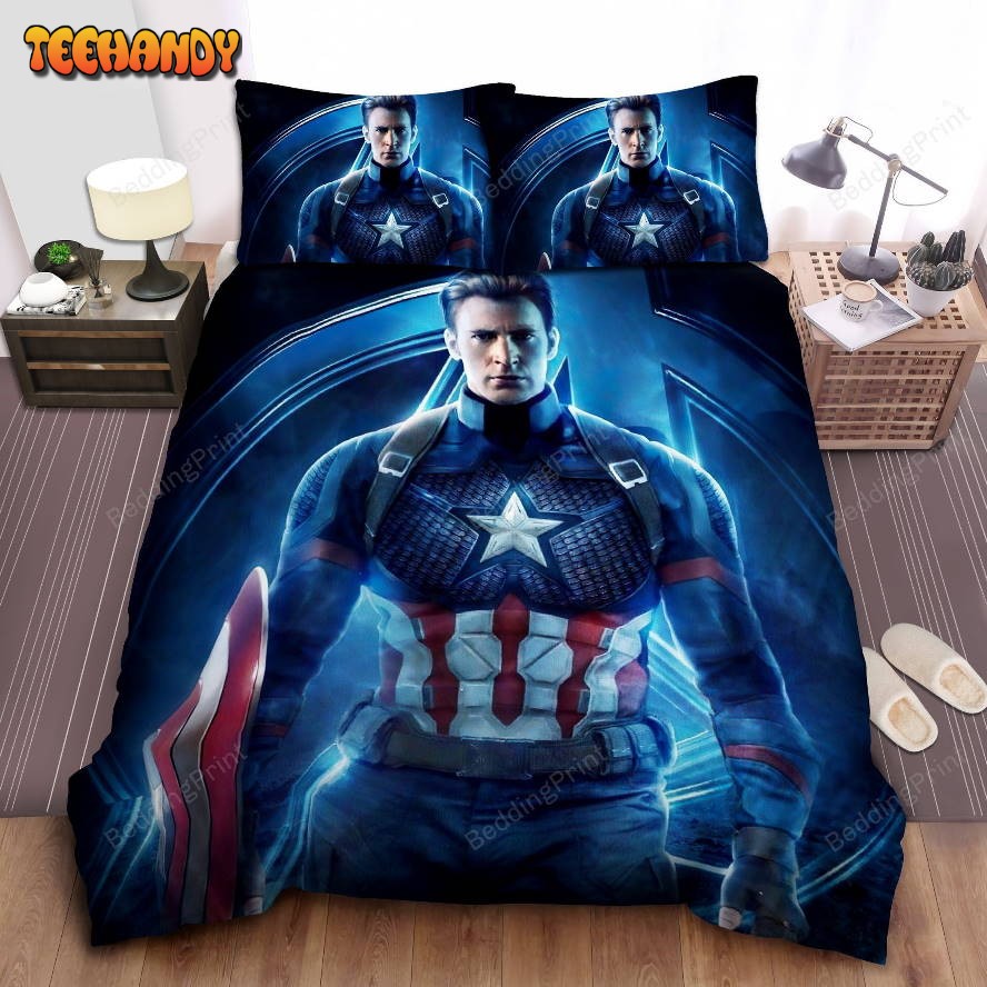 Captain America Endgame Duvet Cover Bedding Set