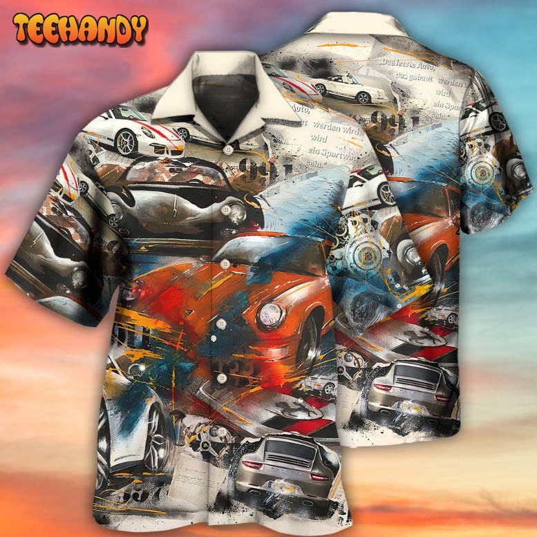 Car Racing Leading The Race Hawaiian Shirt