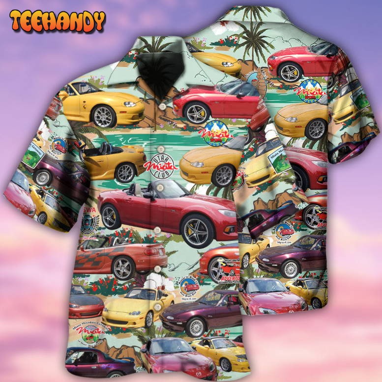 Car Summer Tropical Island Hawaiian Shirt